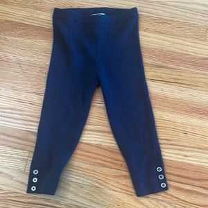 Mayoral navy blue ribbed leggings. Very gently used.